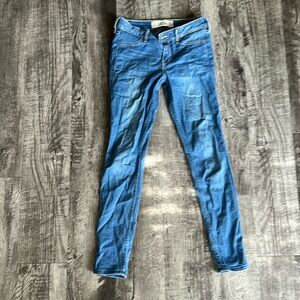 Hollister blue Jean legging